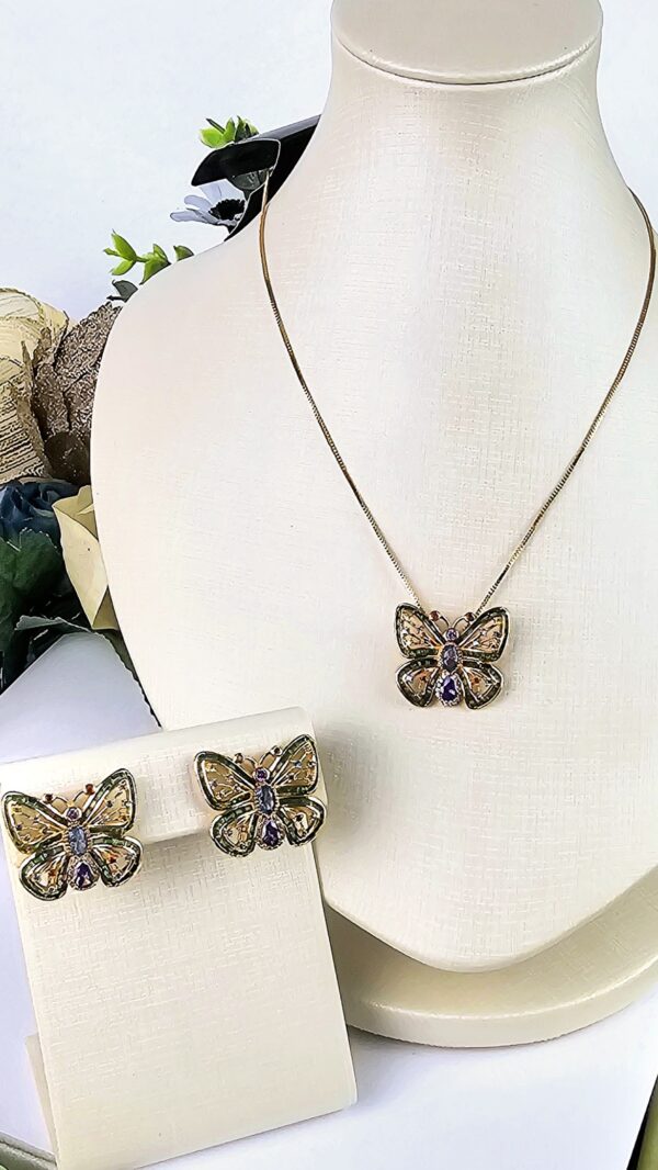 Conjunto Borboleta Indiana