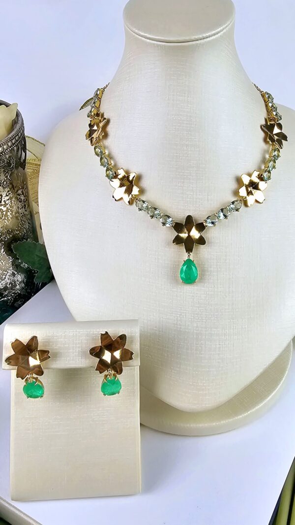 Conjunto Flor Turmalina