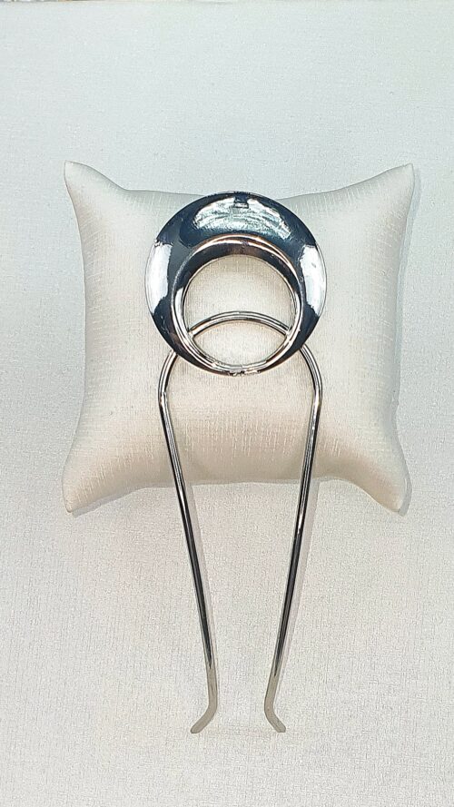 Prendedor de Cabelo em Banho Silver