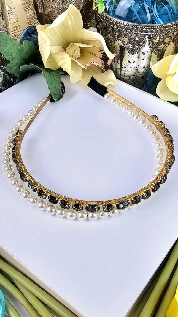 Tiara no banho gold