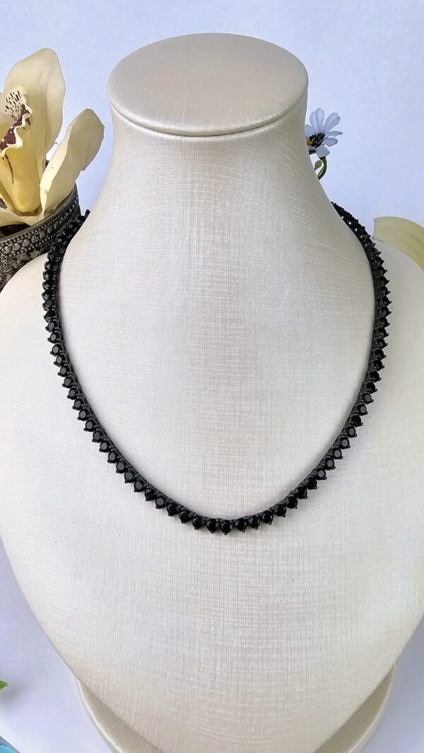 Colar Riviera Obsidian