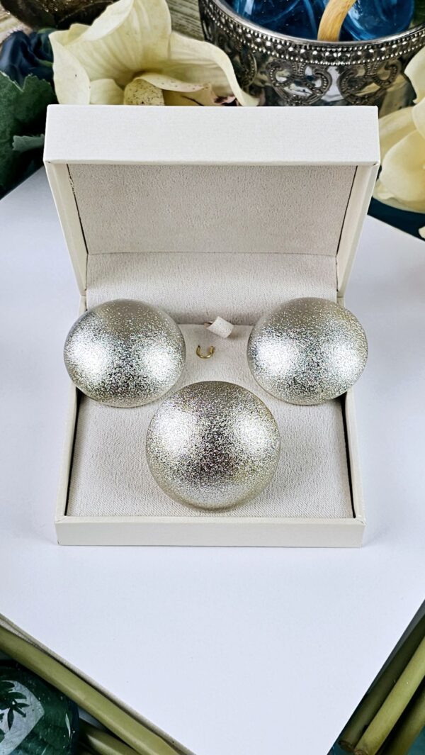 Conjunto Meia Esfera Silver