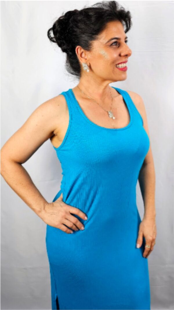 Vestido Midi Priscila Azul